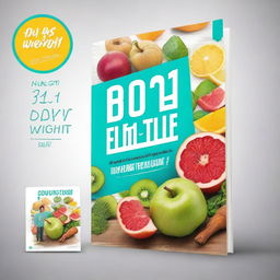 Create a book cover for the challenge '21 Days to Lose Weight'