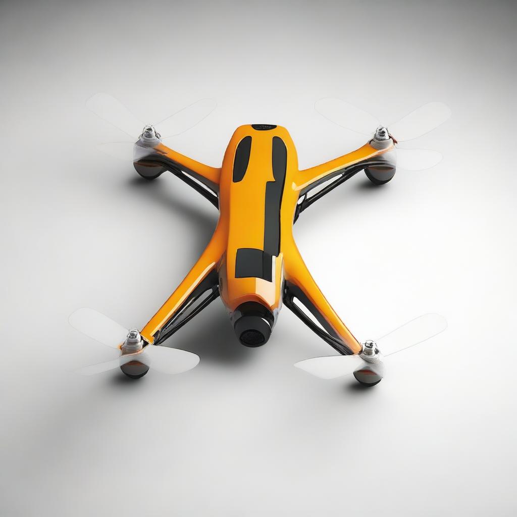 Create an image of a tiltrotor quadcopter named 'Tilt-X' suitable for the cover of a scientific journal