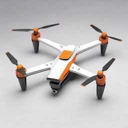 Create an image of a tiltrotor quadcopter named 'Tilt-X' suitable for the cover of a scientific journal