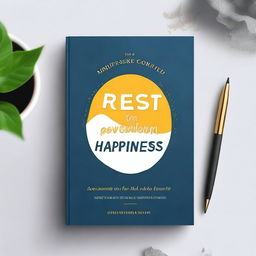 A captivating book cover design for a book titled 'The Best Life Advice: Happiness, Success, and More