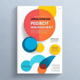 Create a professional and engaging cover for a book on product management