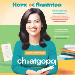 A book cover for a book titled 'How to use ChatGPT'