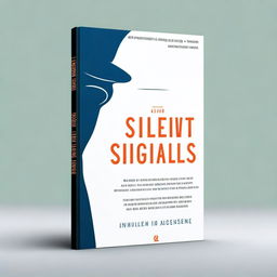 Create a book cover for a nonfictional book titled 'Silent Signals: Aggression Detection through Body Language'