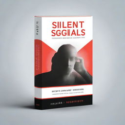 Create a book cover for a nonfictional book titled 'Silent Signals: Aggression Detection through Body Language'