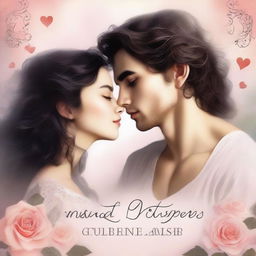 A book cover for a romance novel titled 'Sensual Whispers'