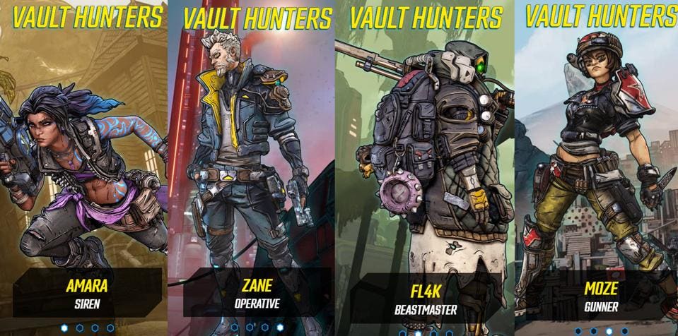 Which Borderlands 3 Character Are You?