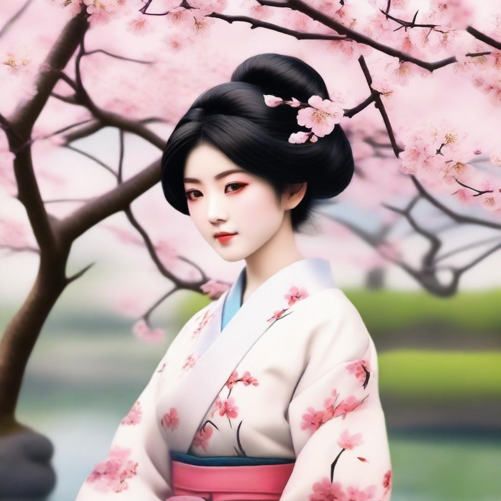 Create an image of a Japanese girl