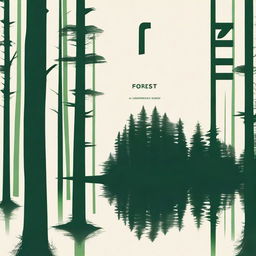 Create a poster in the Swiss design style for the movie 'Forest Gamp'