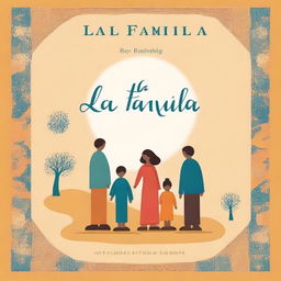 A book cover for a book titled 'LA FAMILIA' by Oswaldo Moncayo Aguiar