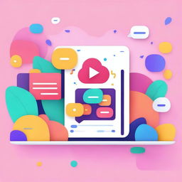 Create a YouTube thumbnail featuring vibrant colors, bold text, and eye-catching graphics