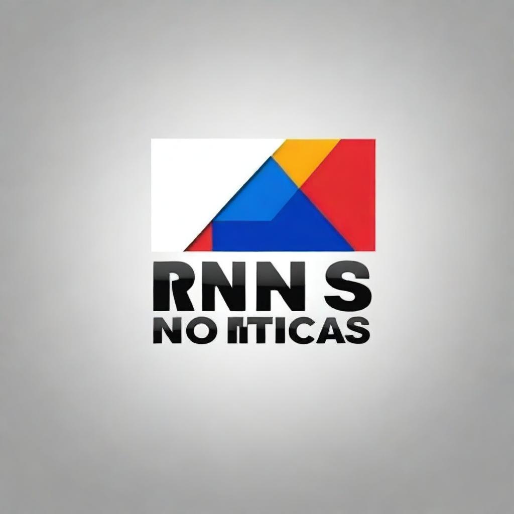 Design a logo for a news channel called 'R N Noticias'