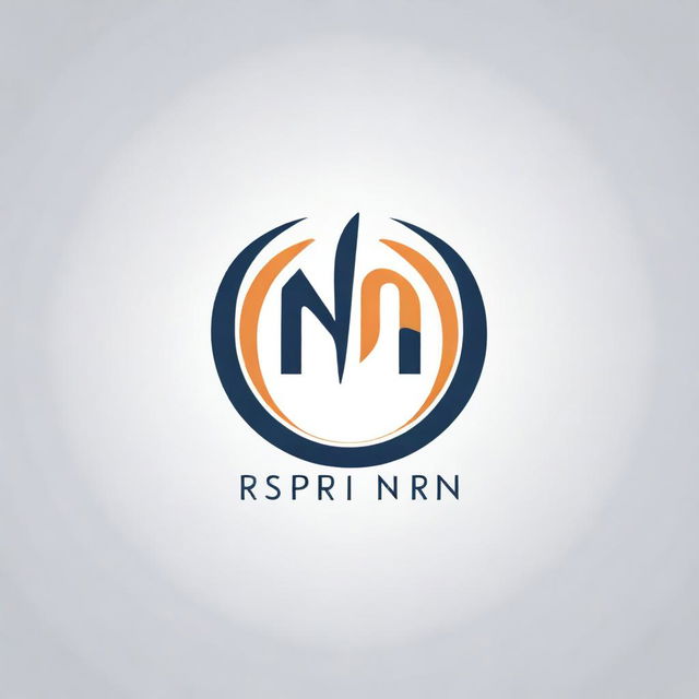 Create a logo for a brand or organization abbreviated as 'RN'