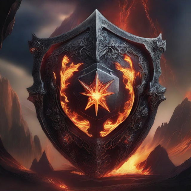 The Shield of the Hidden Lord from Dungeons & Dragons' 'Descent into Avernus' campaign