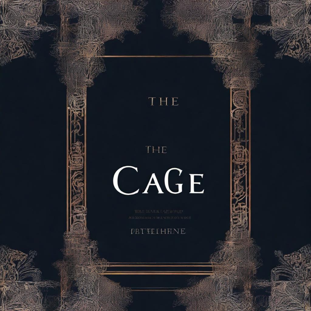 Create a book cover for a novel titled 'The Cage'