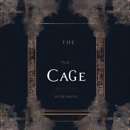 Create a book cover for a novel titled 'The Cage'