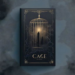 Create a book cover for a novel titled 'The Cage'