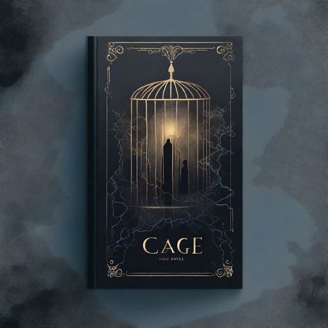 Create a book cover for a novel titled 'The Cage'