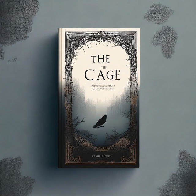 Create a book cover for a novel titled 'The Cage'