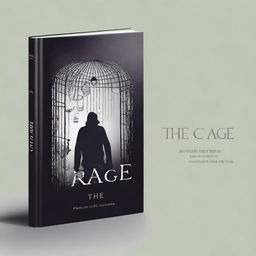 Create a book cover for a novel titled 'The Cage'