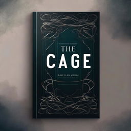 Create a book cover for a novel titled 'The Cage'