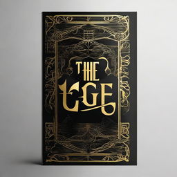 Create a book cover for a novel titled 'The Cage'