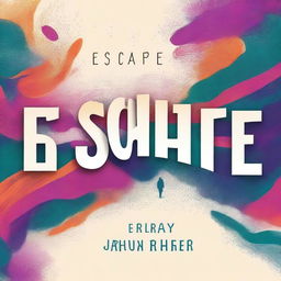 Design a book cover for a novel titled 'Escape'