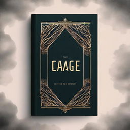 Design a book cover for a novel titled 'The Cage'