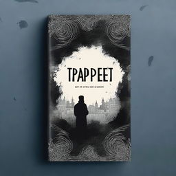 Create a book cover for a novel titled 'Trapped'