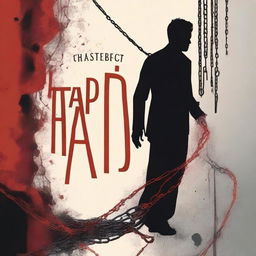 Create a book cover for a novel titled 'Trapped'