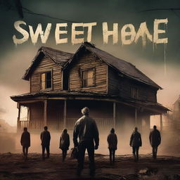 Create a thrilling movie poster for Sweet Home Season 3