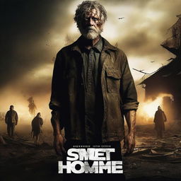 Create a thrilling movie poster for Sweet Home Season 3