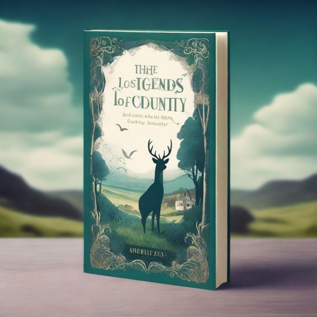 A captivating book cover with the title 'The Lost Legends of the Modern Country'