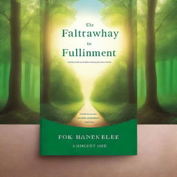 Create a captivating book cover for a book titled 'The Pathway to Fulfillment'