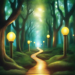 Create a series of captivating images depicting pathways that symbolize using the mind to achieve desires, suitable for an eye-catching book cover