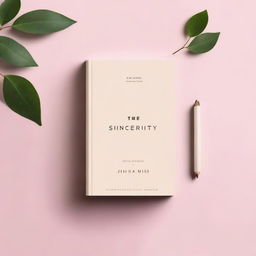 An elegant book cover featuring the title 'The Art of Sincerity'