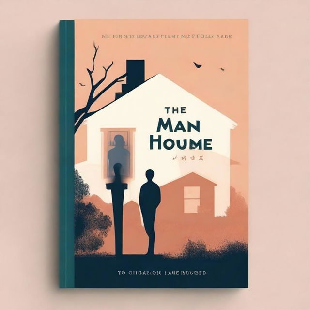 Create a book cover for a novel titled 'The Man Who Is My Home'