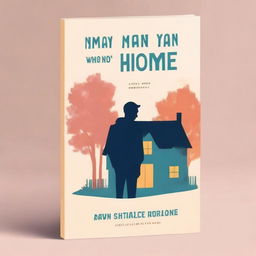 Create a book cover for a novel titled 'The Man Who Is My Home'