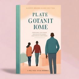 Design a book cover for a novel titled 'Place to Go Home Without Doubt'