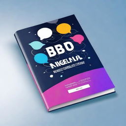 Create a digital ebook cover about breaking algorithmic bubbles and reaching new heights on social media