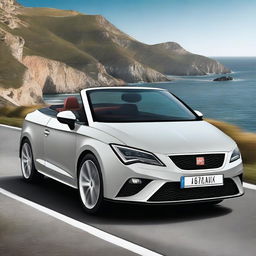 Create an image of a Seat Leon cabriolet 4x4