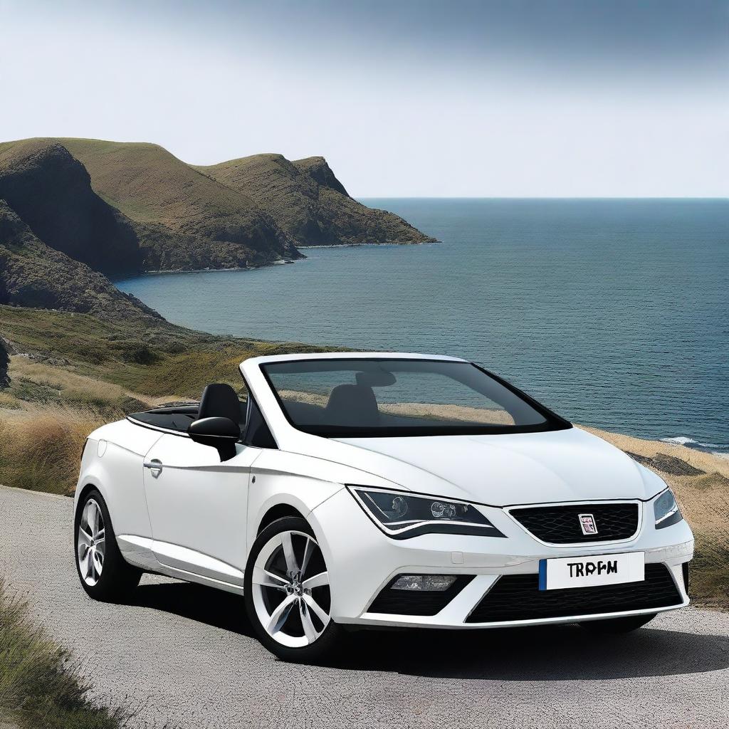 Create an image of a Seat Leon MK2 cabriolet 4x4