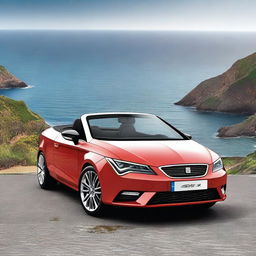 Create an image of a Seat Leon MK2 cabriolet 4x4