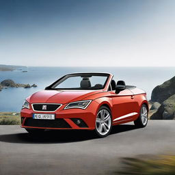 Create an image of a Seat Leon MK2 cabriolet 4x4