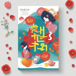 Create a book cover with the title 'Cưng Chiều Vô Hạn'