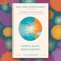 A book cover design featuring the concept of stem cells being used in integrative medicine