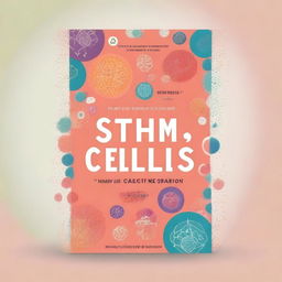 Create a book cover page for a book titled 'Stem Cells with Integrative Medicine'