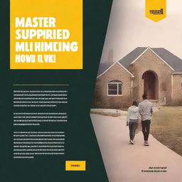 Create a professional report cover for a lead magnet titled 'Master Supported Housing: Avoid These 3 Fatal Mistakes'