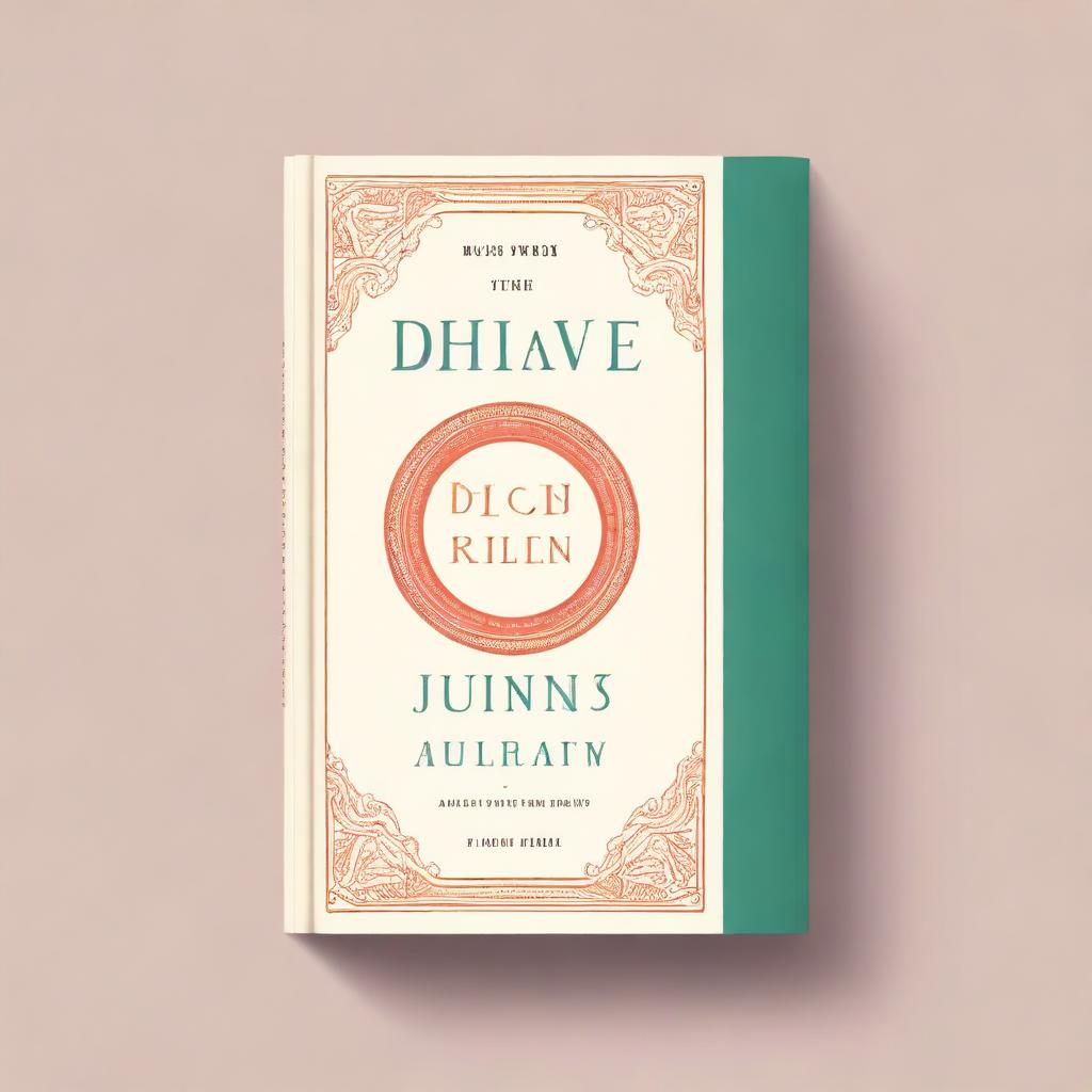 Create a captivating book cover design featuring an intriguing central image, elegant typography for the title and author's name, and a cohesive color scheme that sets the tone for the book's genre