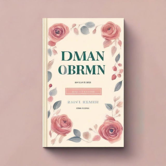 Create a captivating book cover design featuring an intriguing central image, elegant typography for the title and author's name, and a cohesive color scheme that sets the tone for the book's genre