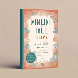 Create a captivating book cover design featuring an intriguing central image, elegant typography for the title and author's name, and a cohesive color scheme that sets the tone for the book's genre